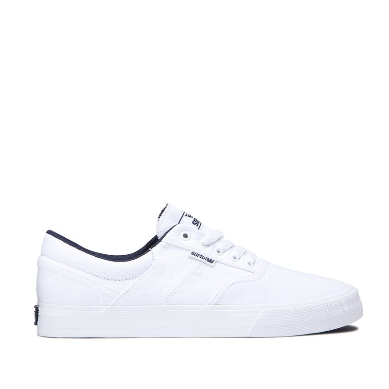 Supra Cobalt Low Top Schuhe Damen - Weiß DFD77833